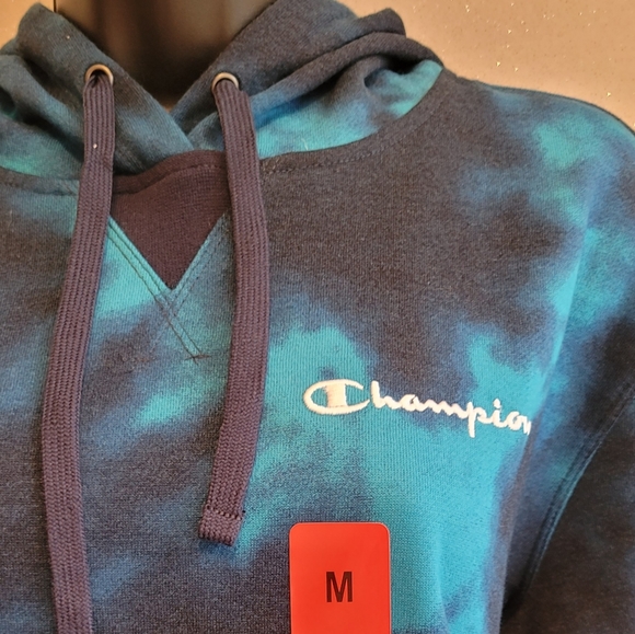 NEW Champion Hoodie Tie Dye M - Picture 6 of 6